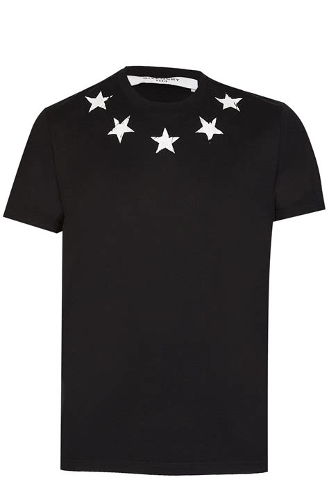 givenchy star shirt replica|givenchy graphic crewneck t shirt.